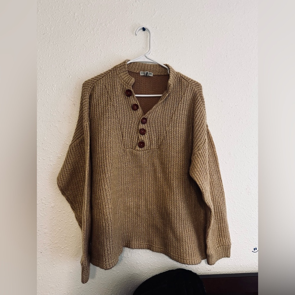 Earthbound Cozy Button up Sweater